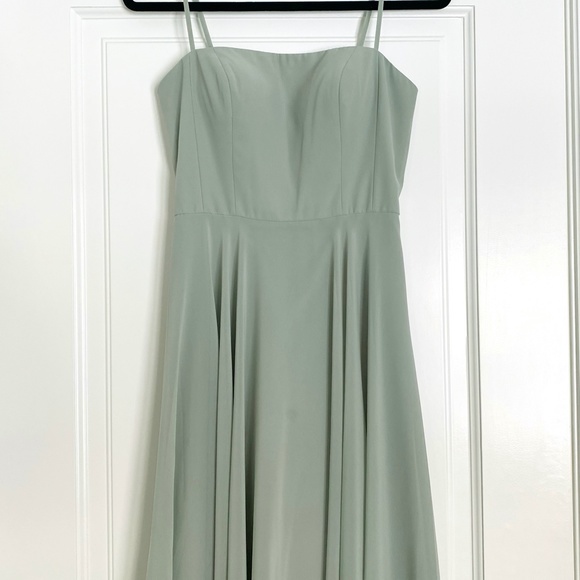 Jenny Yoo Renee Dress Morning Mist - 4 - Picture 5 of 9